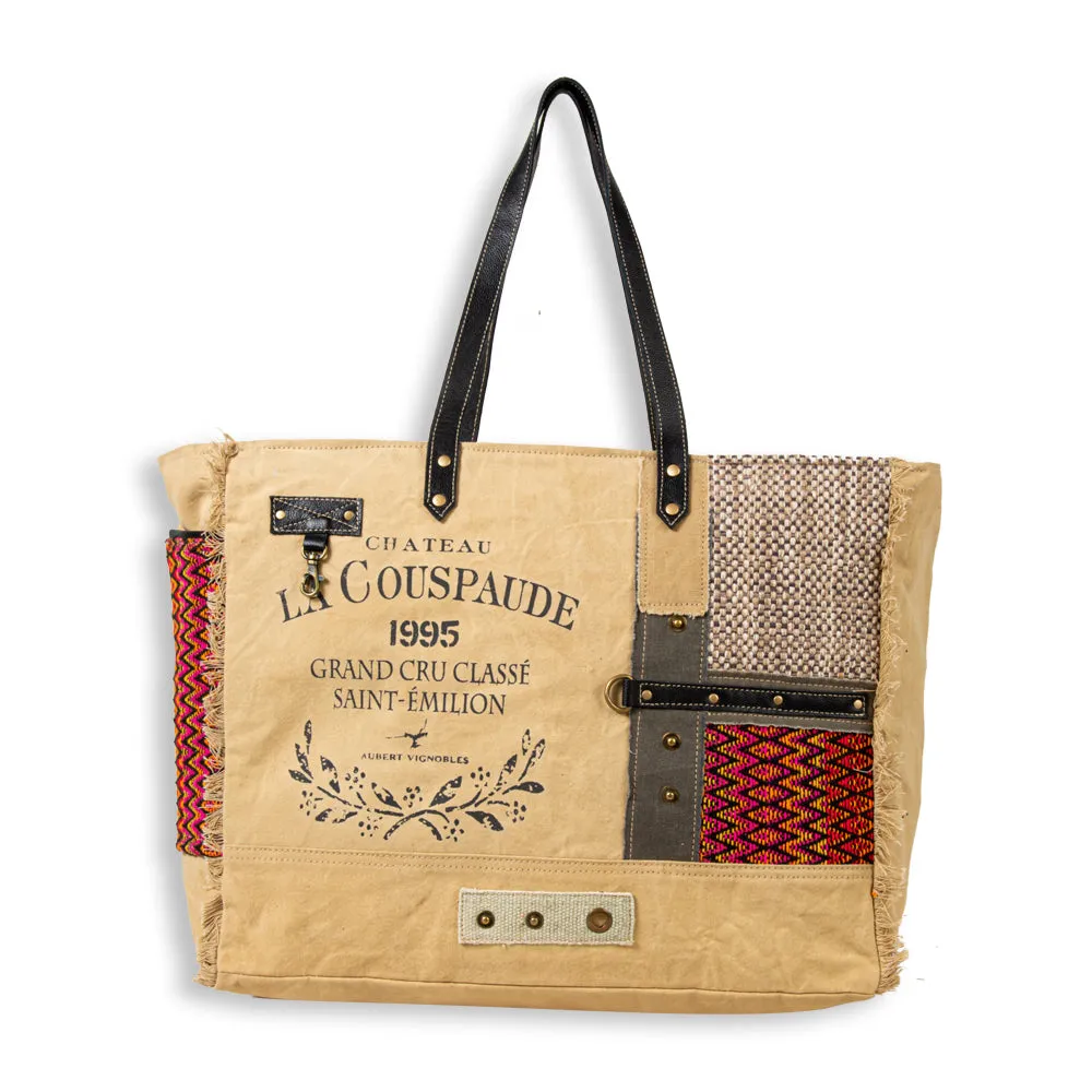 Sundown River Vintage Weekender Bag sold by Myra Bag product image thumbnail 4