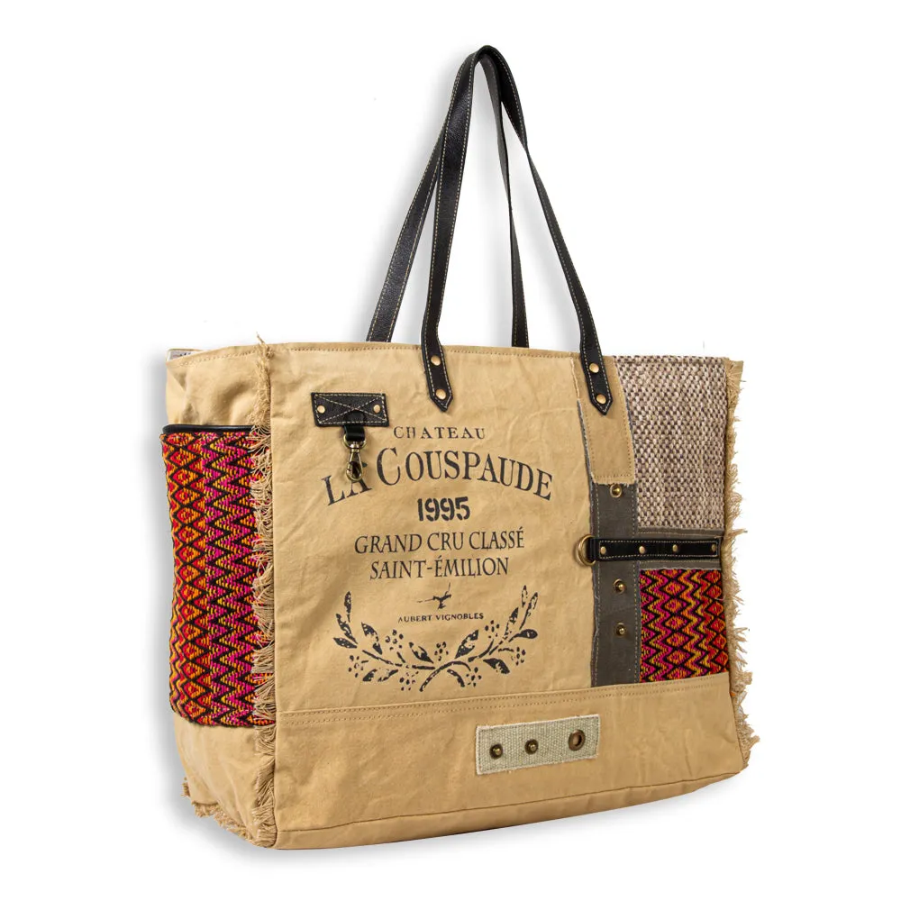 Sundown River Vintage Weekender Bag sold by Myra Bag product image thumbnail 2