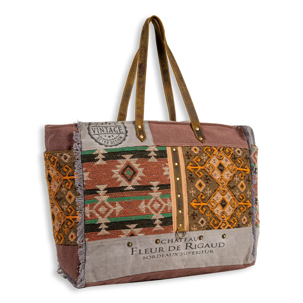 Rigaud Rail Express Weekender Bag sold by Myra Bag product image thumbnail 2