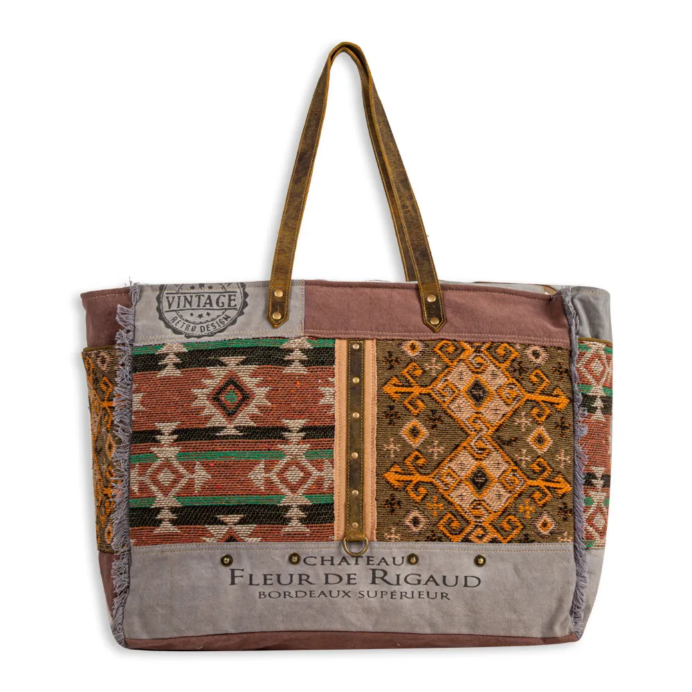 Rigaud Rail Express Weekender Bag sold by Myra Bag product image thumbnail 4
