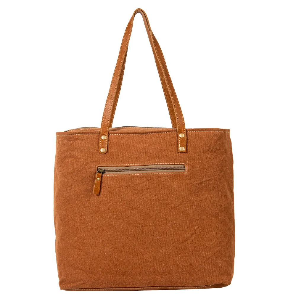 Dakota Plains Hair-On Hide Canvas Hairon Bag sold by Myra Bag product image thumbnail 3