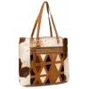 Dakota Plains Hair-On Hide Canvas Hairon Bag sold by Myra Bag