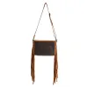 Mojave Paisley Fringed Small & Crossbody Bag sold by Myra Bag