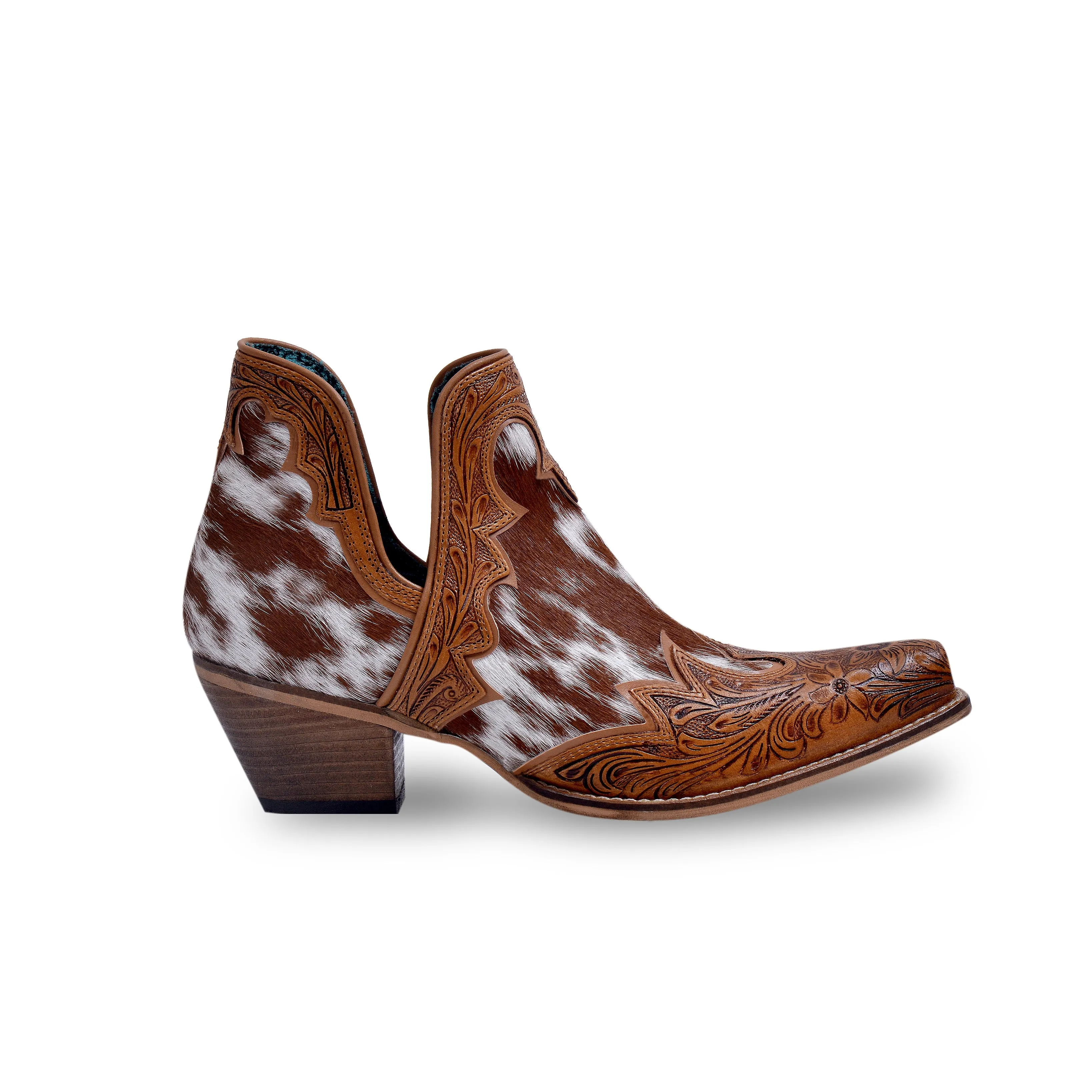 Frisco Falls Hair-on Hide & Hand-tooled Boots sold by Myra Bag product image thumbnail 2
