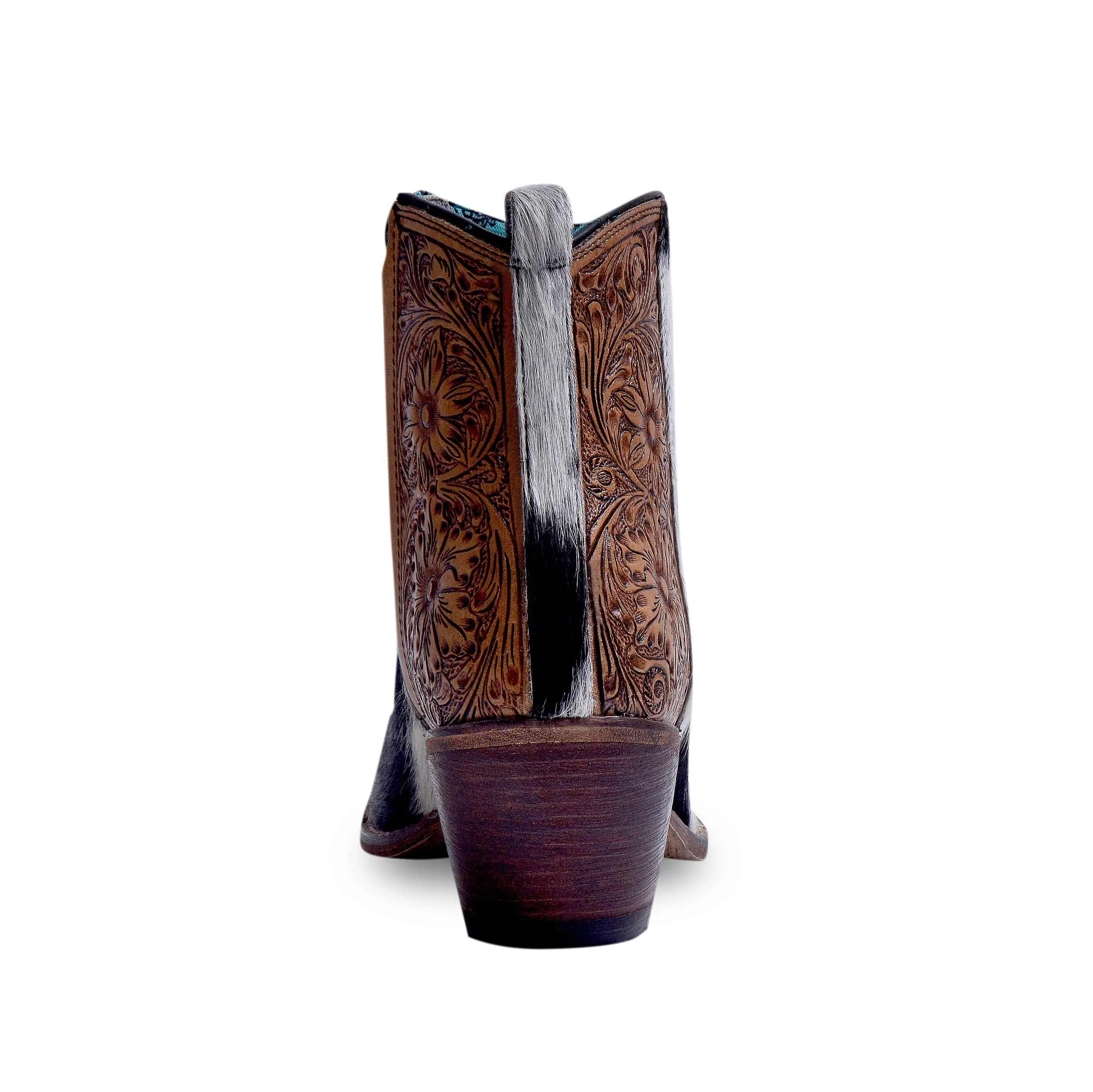 Laramie Plains Hair-on Hide & Hand-tooled Boots sold by Myra Bag product image thumbnail 4