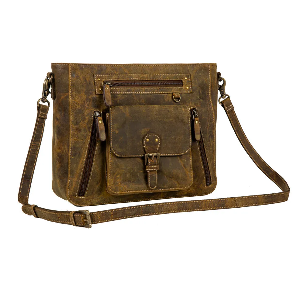 Carlisle Leather Hairon Bag sold by Myra Bag product image thumbnail 2