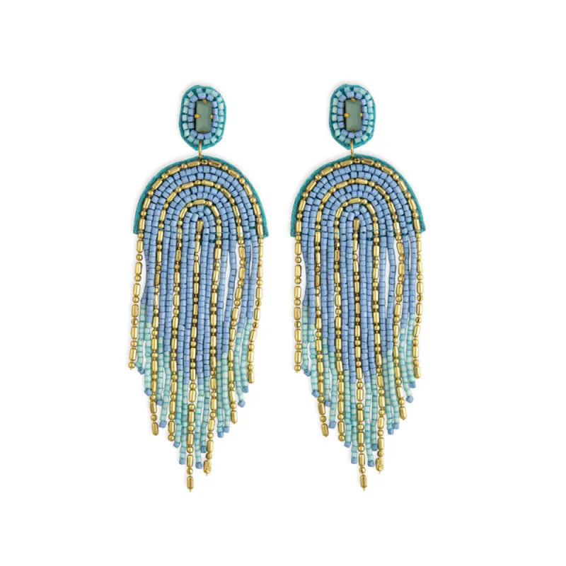 Mother Earth Beaded Earrings sold by Myra Bag