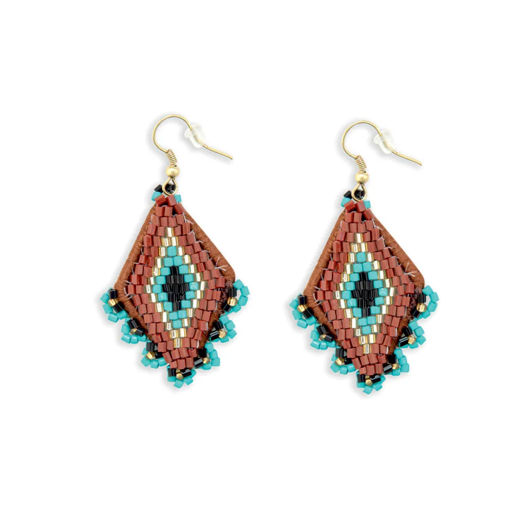 Empowerment Rising Beaded Earrings sold by Myra Bag