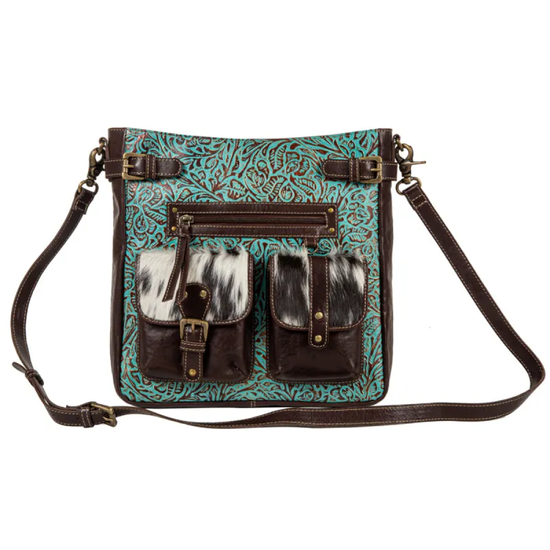 Zapata Leather Hairon Bag sold by Myra Bag