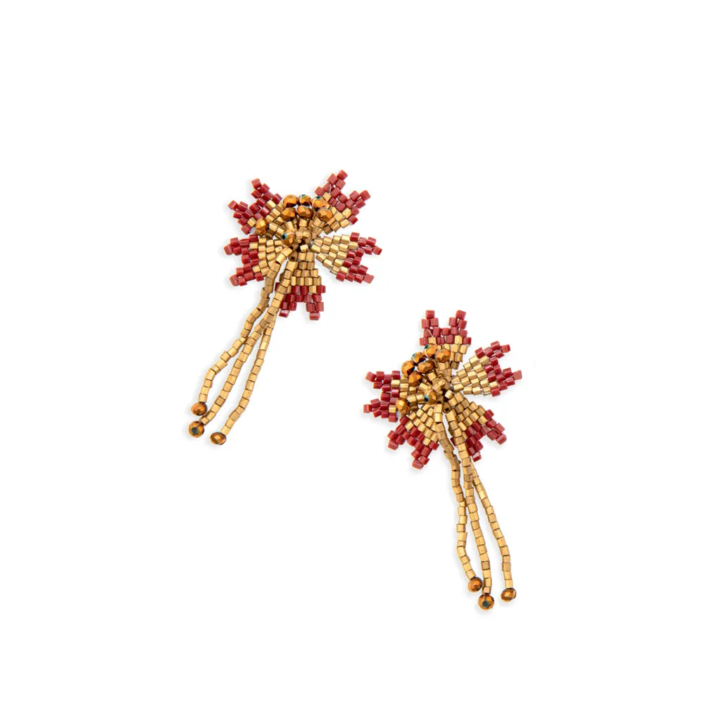 Streaming Star Beaded Earrings sold by Myra Bag product image thumbnail 2