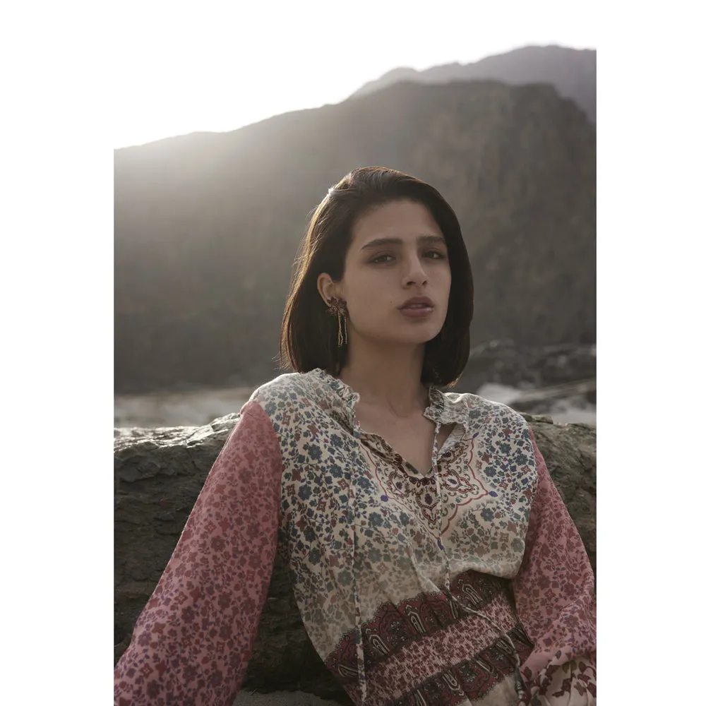 Streaming Star Beaded Earrings sold by Myra Bag product image thumbnail 3