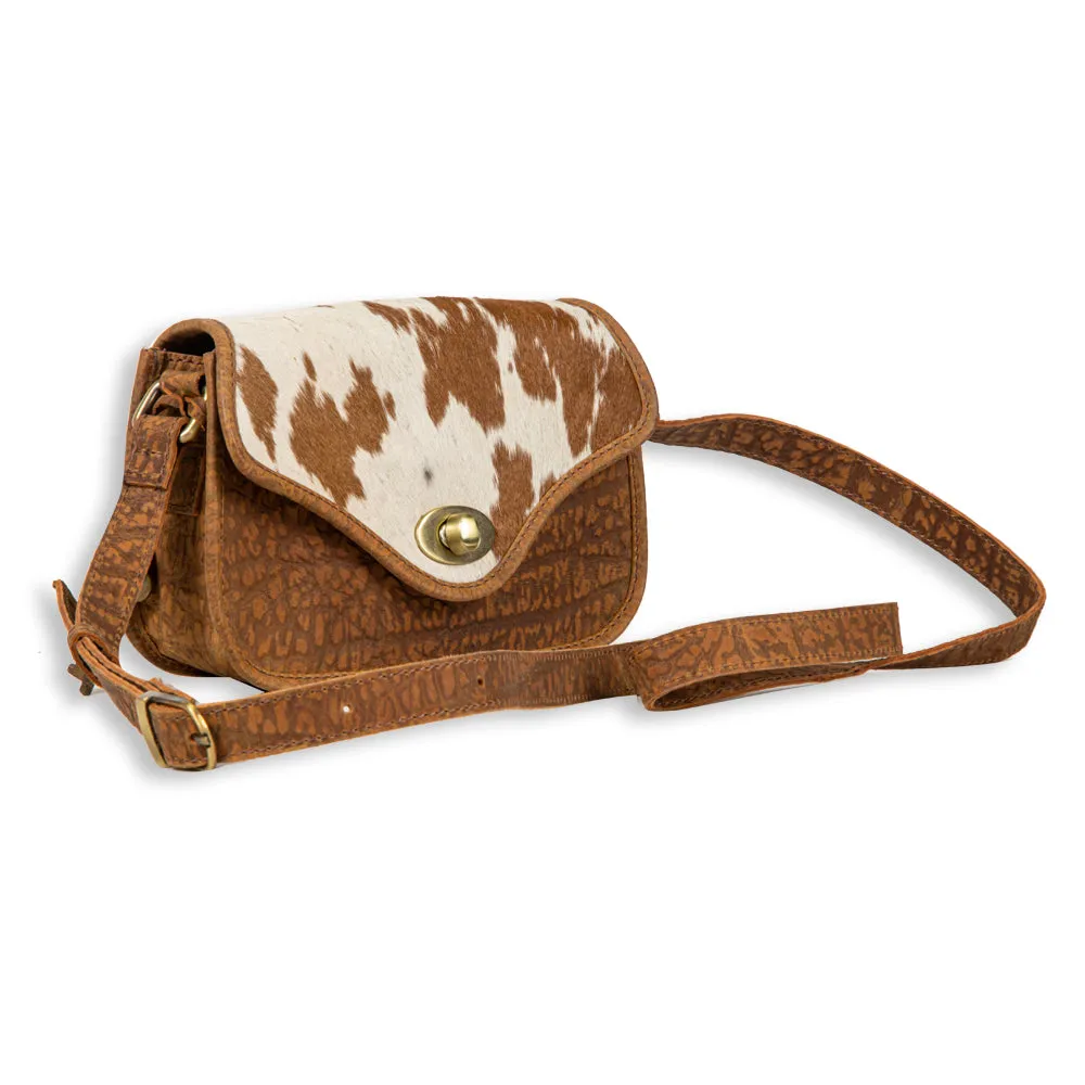 Swift Rider Leather & Hairon Bag sold by Myra Bag product image thumbnail 2