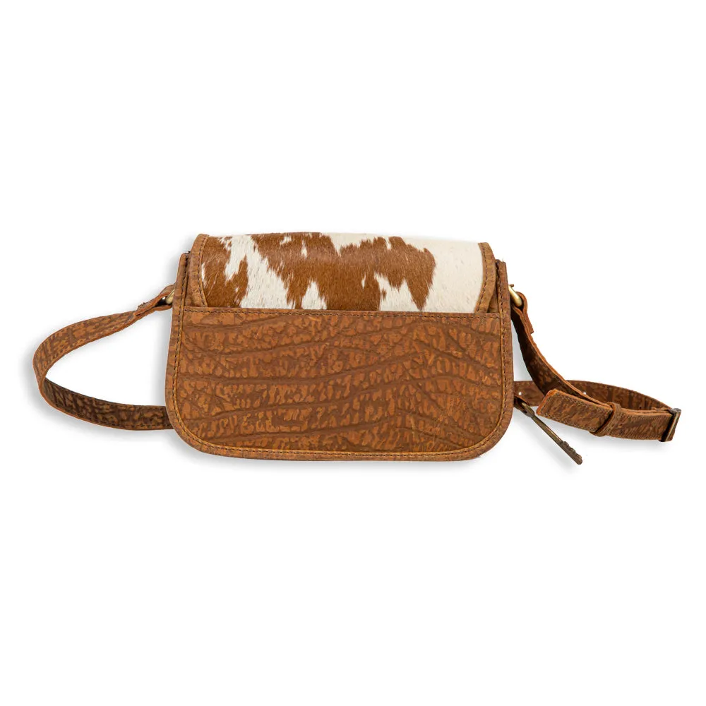 Swift Rider Leather & Hairon Bag sold by Myra Bag product image thumbnail 3