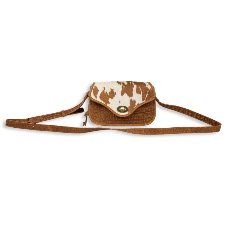 Swift Rider Leather & Hairon Bag sold by Myra Bag