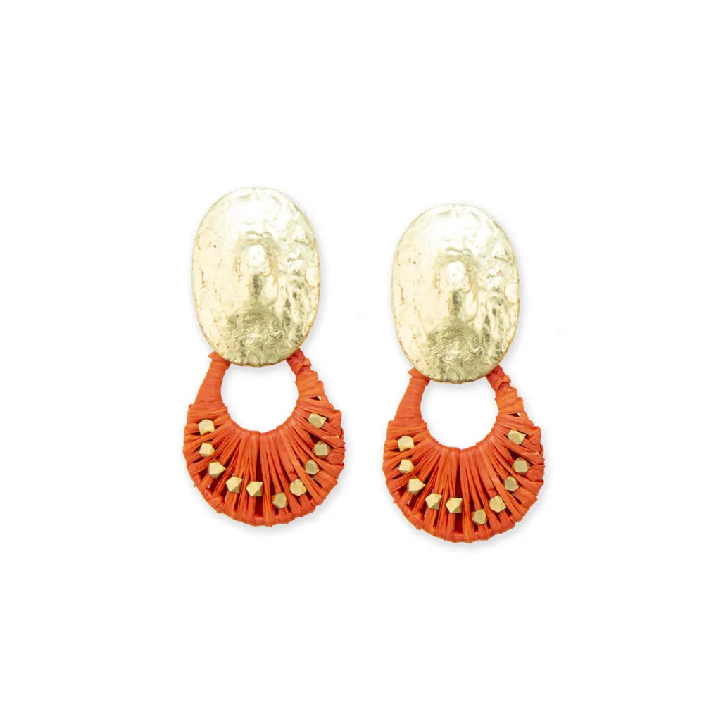 Corsica Flame Earrings sold by Myra Bag