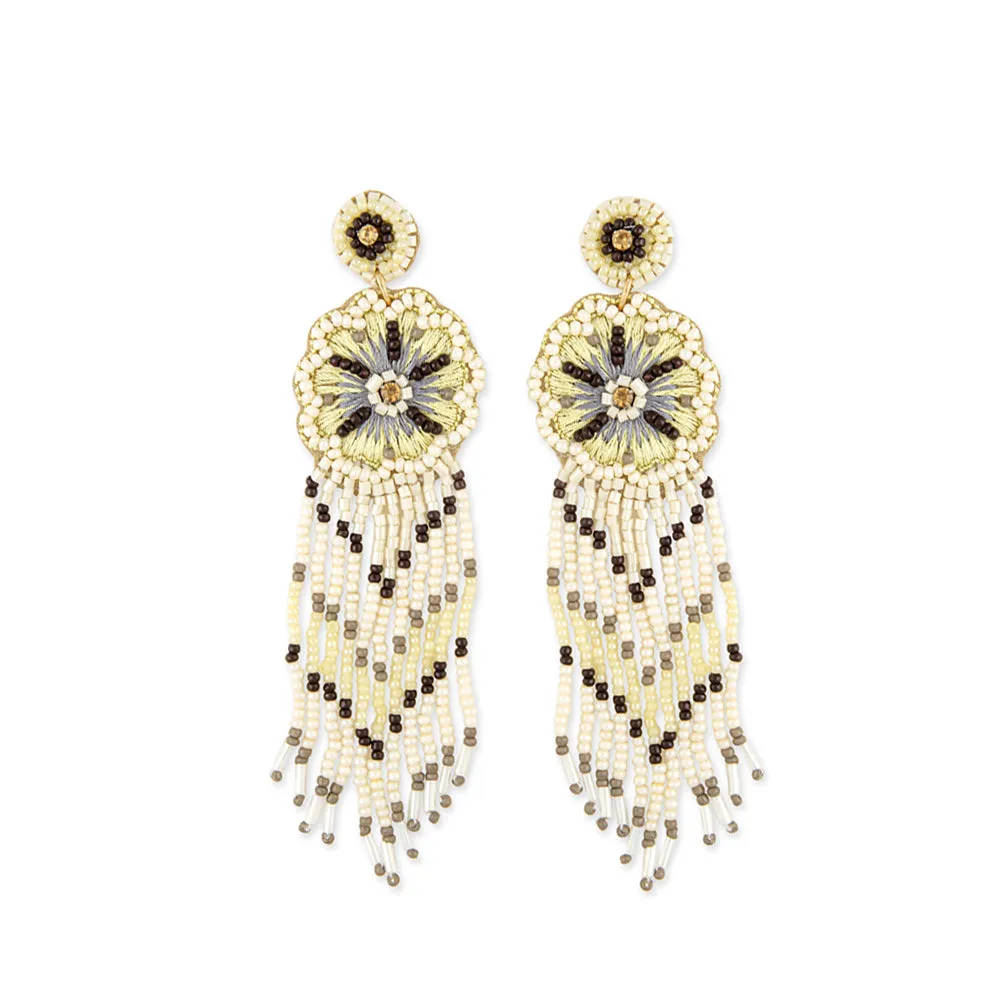 Star Dance Beaded Earrings sold by Myra Bag