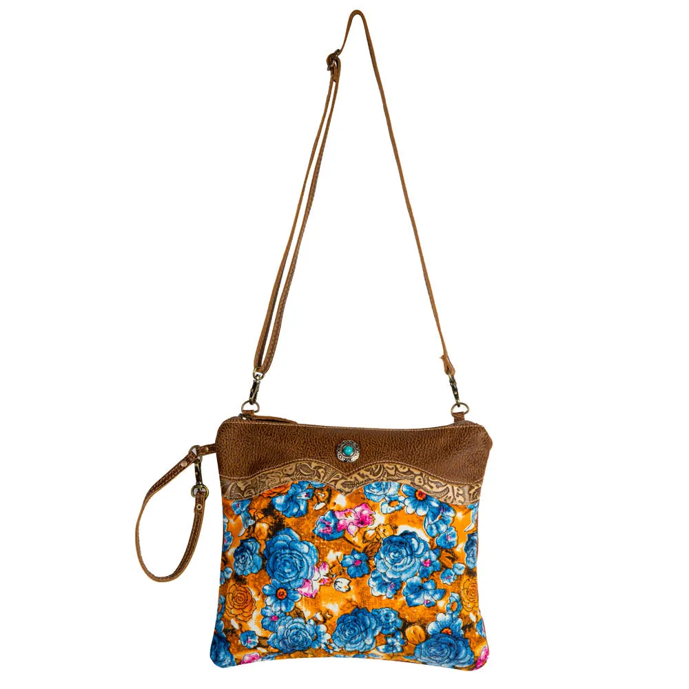 Blue Ridge Blooms Small And Crossbody Bag sold by Myra Bag product image thumbnail 4