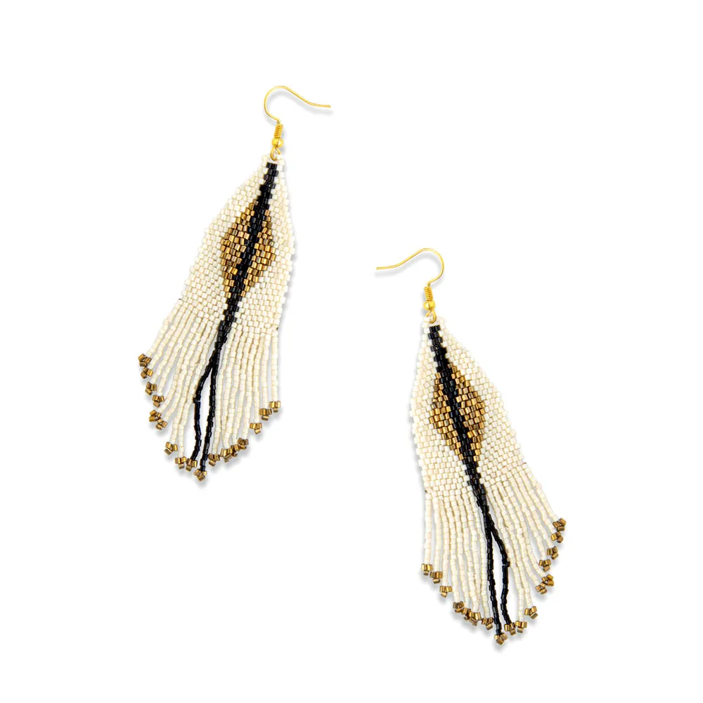 The Mothers of My Mother Beaded Earrings sold by Myra Bag product image thumbnail 2