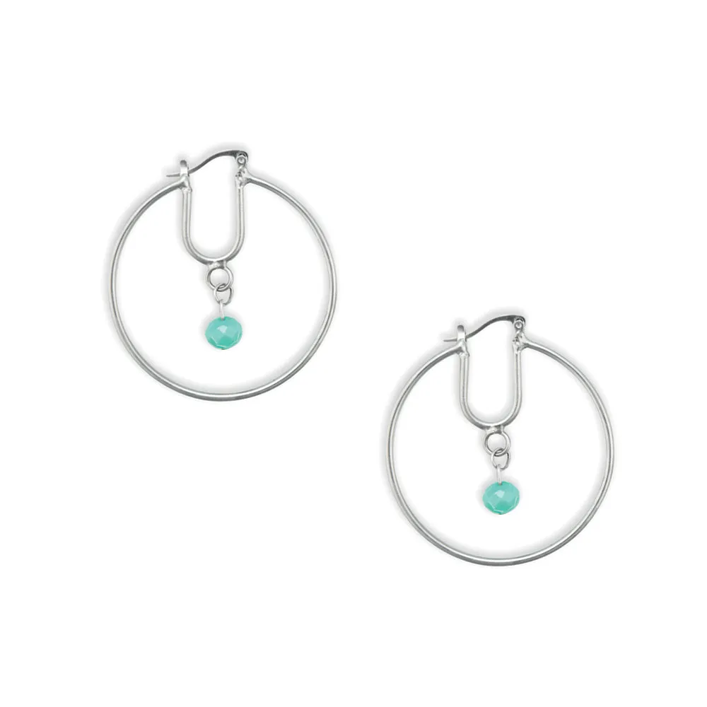 Harvest Moon Hoop Earrings sold by Myra Bag product image thumbnail 2