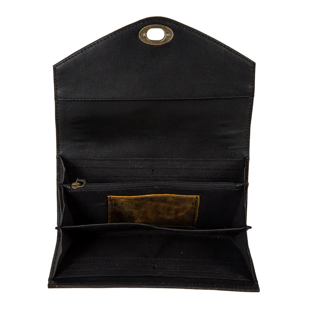 Night Gaze Hand-Tooled Wallet sold by Myra Bag product image thumbnail 4