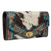 Night Gaze Hand-Tooled Wallet sold by Myra Bag