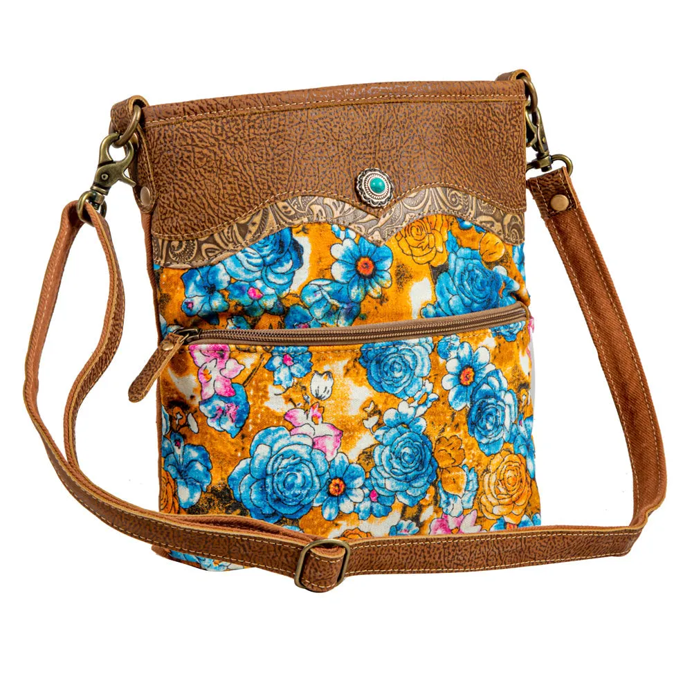 Blue Ridge Blooms Small & Crossbody Bag sold by Myra Bag product image thumbnail 2