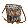 Taragon Hair-On Hide Canvas Hairon Bag sold by Myra Bag