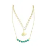 Jelica Star Blossom Composite Necklace sold by Myra Bag