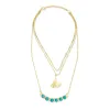 Jelica Star Blossom Composite Necklace sold by Myra Bag