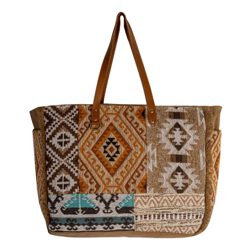 Sonoran Sands Weekender Bag sold by Myra Bag