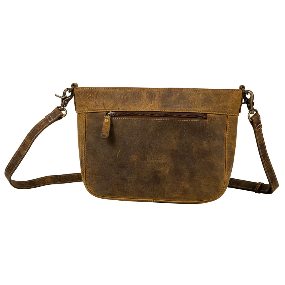 Lawson Roundup Satchel Leather & Hairon Bag sold by Myra Bag product image thumbnail 3