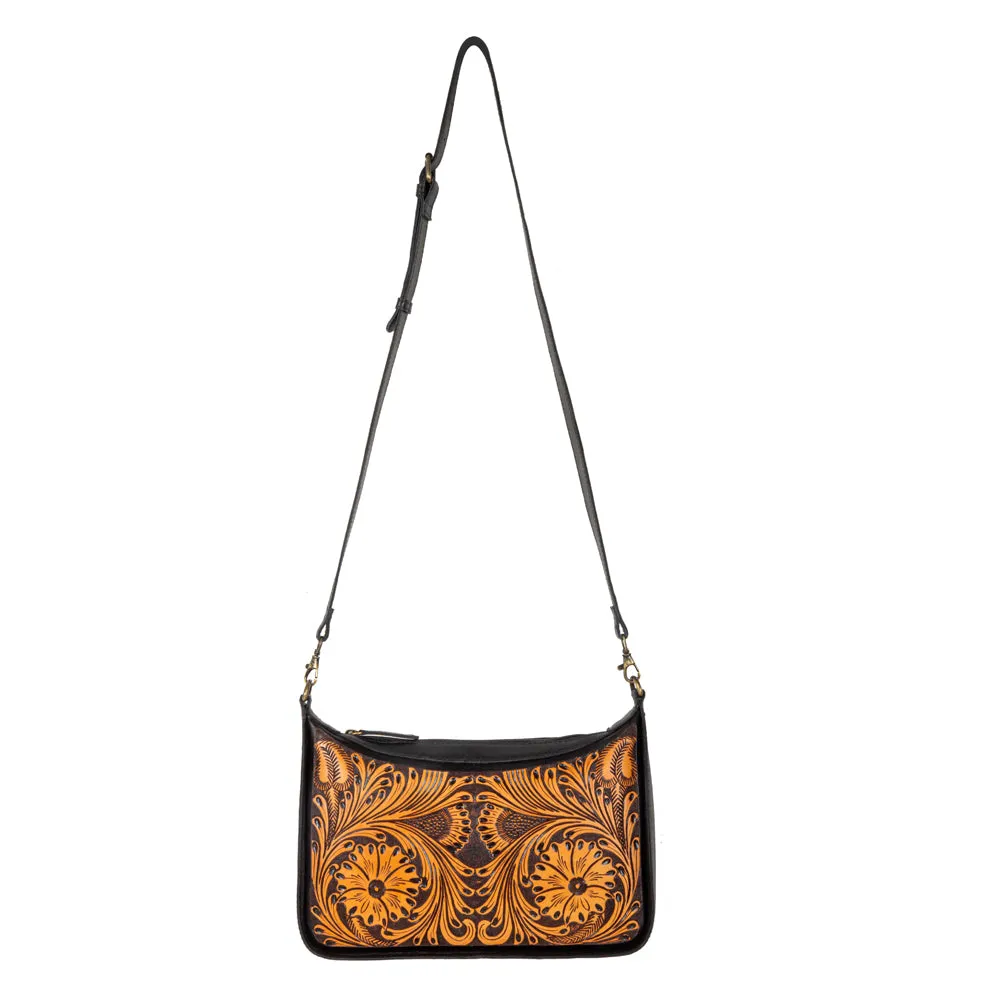 Sunflower Gorge Hand-Tooled Bag sold by Myra Bag product image thumbnail 4