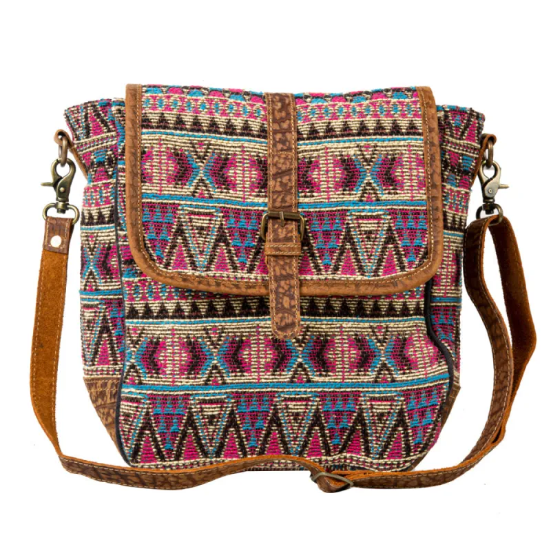 Colors Of The Southwest Messenger Bag made by Myra Bag
