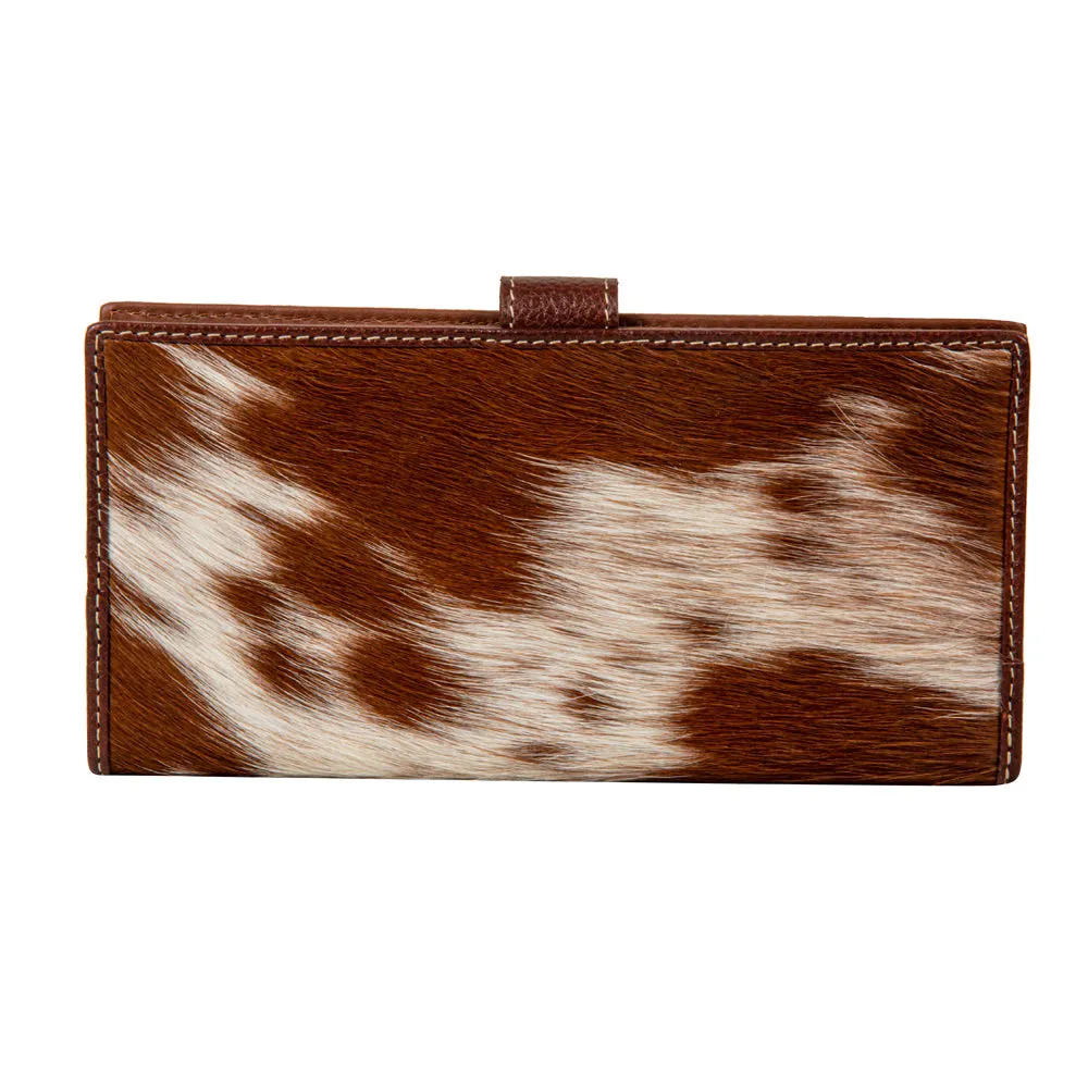 Ridge Morning Glory Accent Credit Card Holder sold by Myra Bag product image thumbnail 3