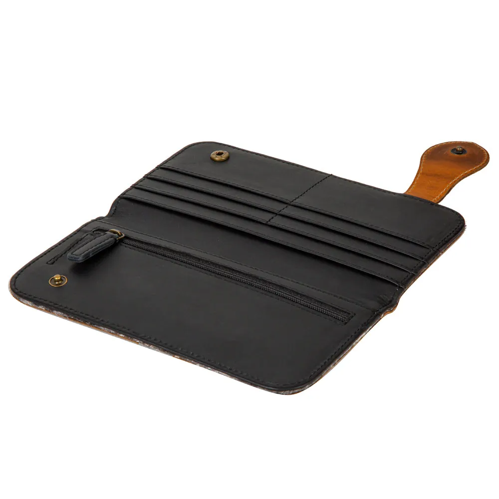 Palodan Hair-on Hide Credit Card Holder sold by Myra Bag product image thumbnail 4