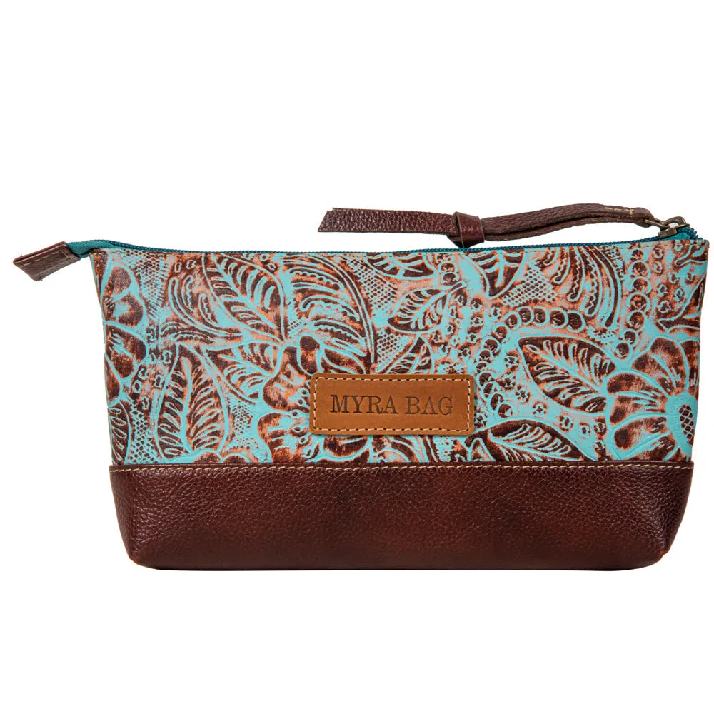 Jacksborrow Leather Hairon Bag In Cactus Bloom sold by Myra Bag product image thumbnail 3