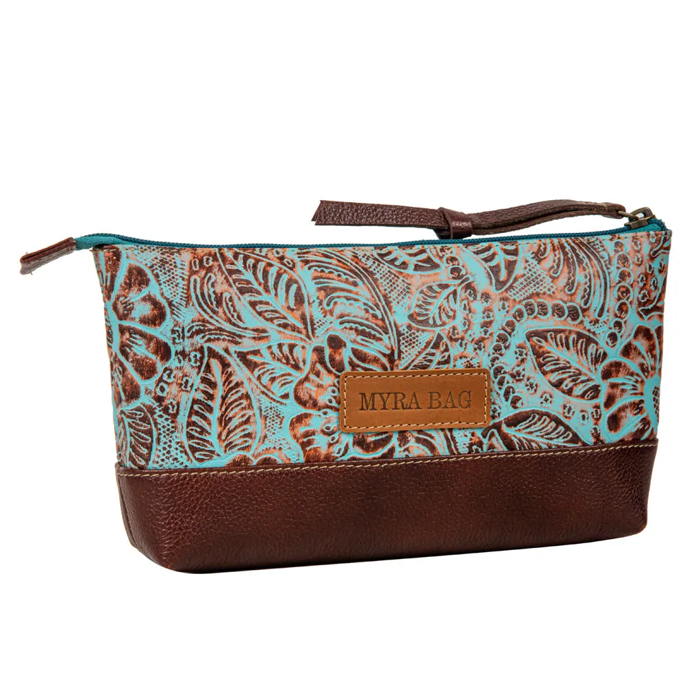 Jacksborrow Leather Hairon Bag In Cactus Bloom sold by Myra Bag product image thumbnail 2