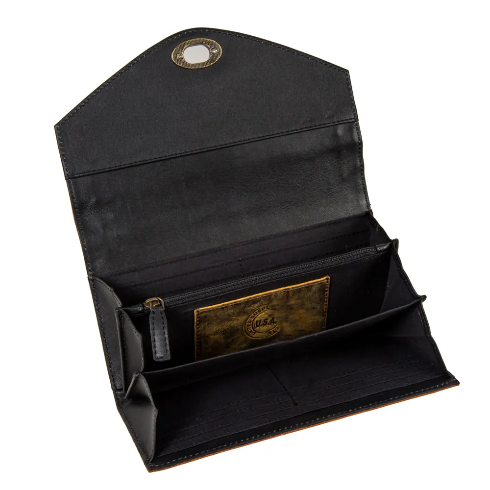 Oxbow Falls Clasp Wallet sold by Myra Bag product image thumbnail 4