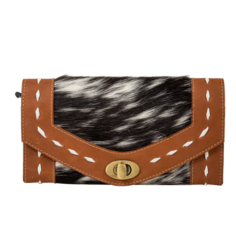 Oxbow Falls Clasp Wallet sold by Myra Bag