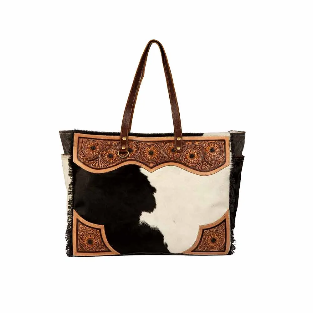 Cartwright Hand-Tooled Bag sold by Myra Bag