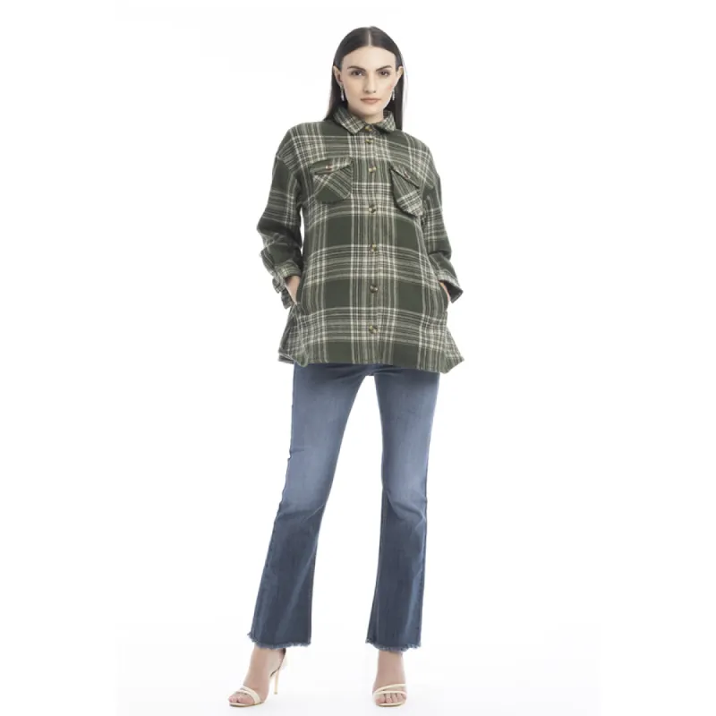 Dawn Plaid Pattern Shirt sold by Myra Bag