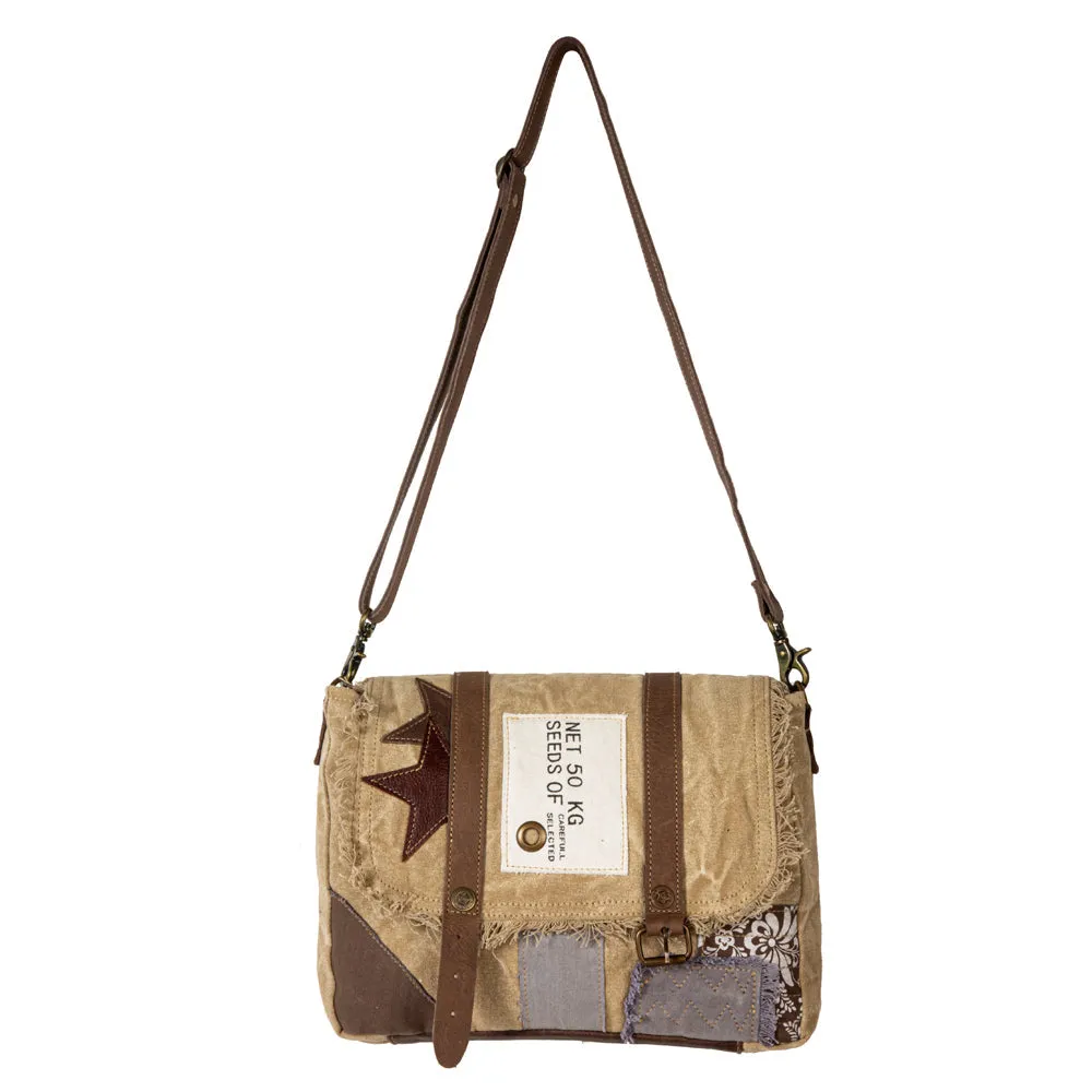 Seeds Of Change Messenger Bag sold by Myra Bag product image thumbnail 4