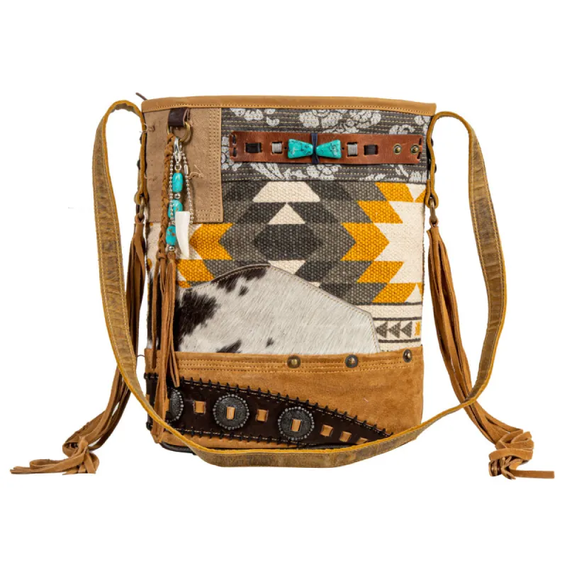 Coyote Bluff Fringed Concealed-Carry Bag sold by Myra Bag