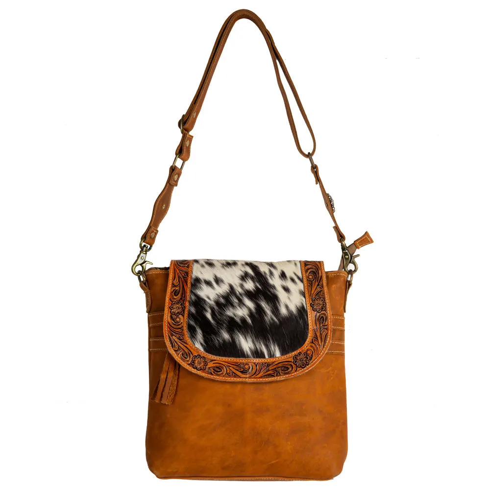 Saddleback Hand-Tooled Bag sold by Myra Bag product image thumbnail 4