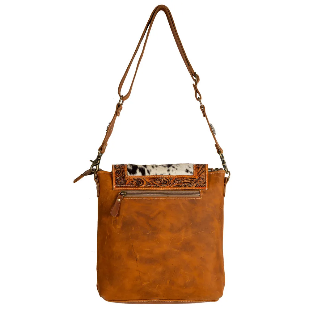 Saddleback Hand-Tooled Bag sold by Myra Bag product image thumbnail 5