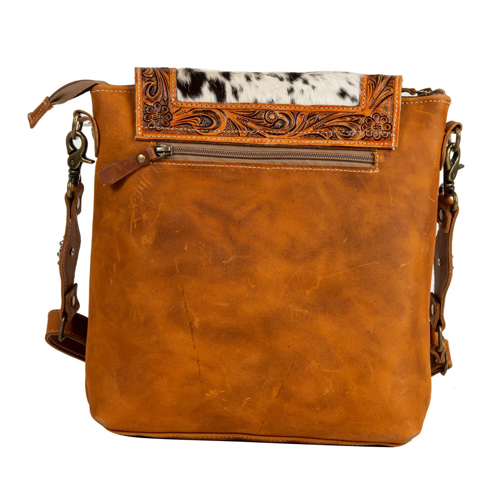 Saddleback Hand-Tooled Bag sold by Myra Bag product image thumbnail 3