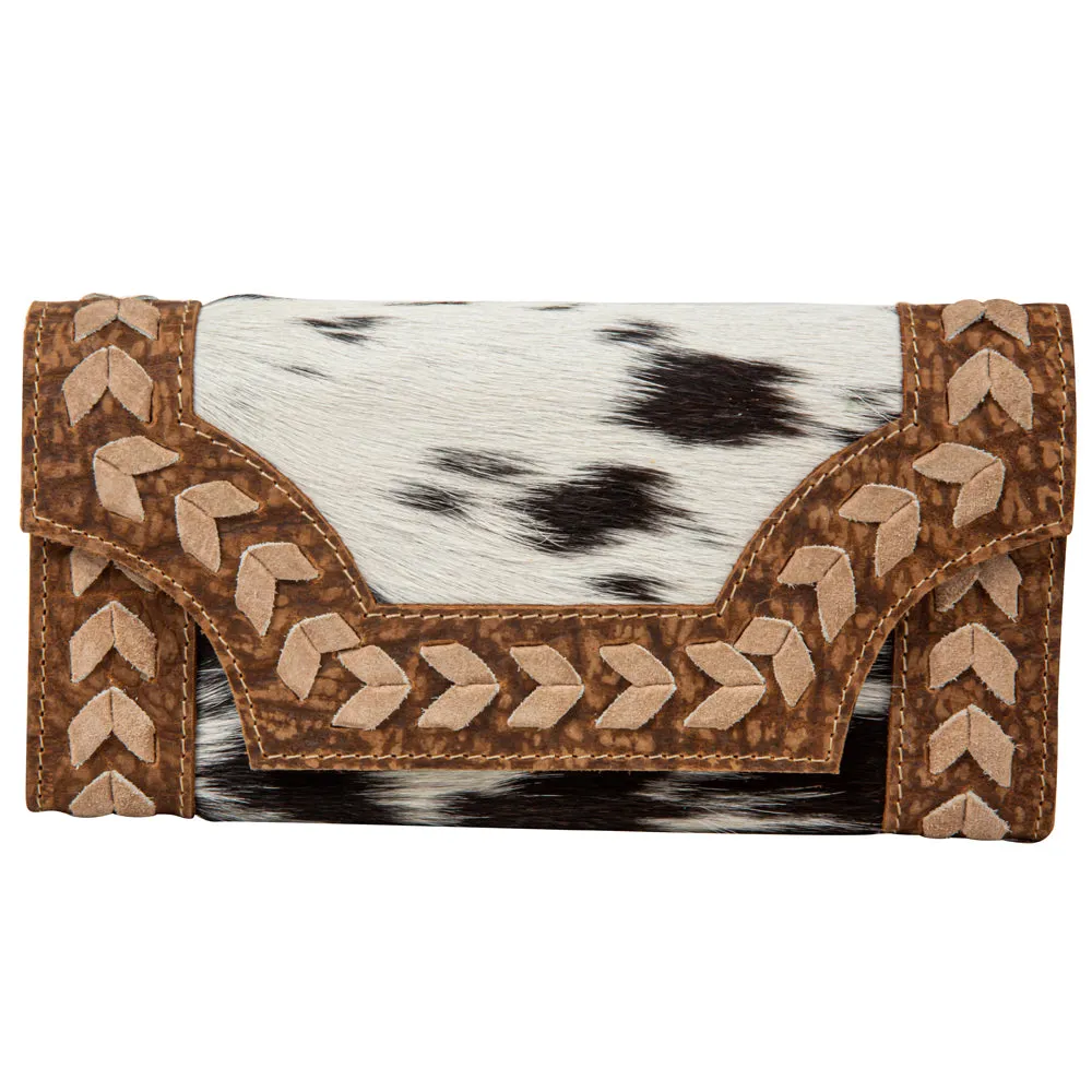 Glenrose Stitch Accent Wallet sold by Myra Bag