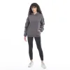 Carmen Hoodie in Dove Gray sold by Myra Bag