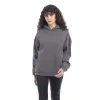 Carmen Hoodie in Dove Gray sold by Myra Bag