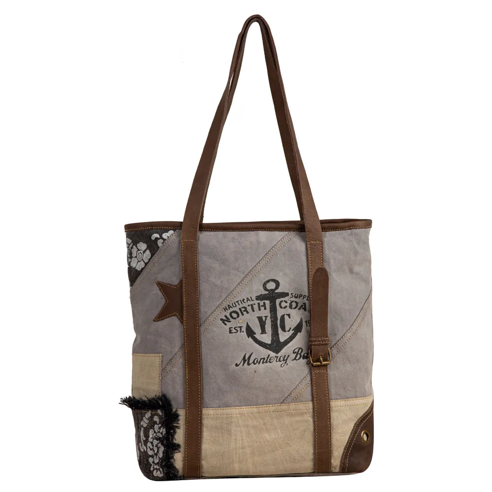 Vintage Adventurer Tote Bag sold by Myra Bag product image thumbnail 5